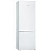 Bosch KGE49AWCA Serie 6 Freestanding XXL Frigorifero Congelatore, 201 x 70 cm, 163 kWh all'anno, Bianco, Frigorifero da 302 L e congelatore da 117 l, LowFrost, VitaFresh