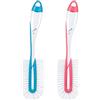 NUK Twist Scovolino Piatto per Biberon, con Speciale Scovolino per Tettarella, Colore non Selezionabile