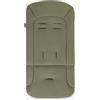 hauck Copri Passeggino Cotone Traspirante 70 x 37 x 3 cm, Olive | Cotone traspirante per l'estate, materassino passeggino con 7 asole cintura, per passeggini e rimorchi hauck