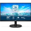 PHILIPS MONITOR PHILIPS LED 21.5" Wide 222V8LA/00 VA 1920x1080 4ms 250cd/mq 4000:1 (Mega Infinity DCR) 2x2W MM VGA HDMI DP 222V8LA/00 PH - 222V8LA/00