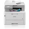 BROTHER MULTIFUNZIONE BROTHER LASER COLORI MFC-L8390CDW A4 30PPM 512MB 250FF FAX DADF Single Pass DUPLEX LAN USB2.0 WiFi LCD 8.8cm MFCL8 - MFCL8390CDWRE1
