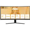 AOC MONITOR AOC LED 34" Wide CURVED CU34B3E VA 3440x1440 4ms 300cd/mq 3.500:1 HDMI DP CU34B3E AOC - CU34B3E
