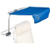 AKTIVE Ombrellone da spiaggia pieghevole attivo, inclinabile e girevole a 360º, telaio in alluminio, tessuto tessile, colore blu, facile installazione, 50 x 45 x 37 cm, accessori estivi, ombrellone (62352)