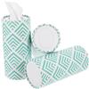 COHEALI Tissue Box per Auto, 3 Pezzi, Dispenser Rotondo in Carta, 50 Fogli | Scatola di Fazzoletti per Auto, Porta Fazzoletti per Auto, Accessori Auto Simpatici, Fazzoletti da Tenere in Macchina