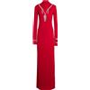 DES_PHEMMES - Vestito lungo - Mattone