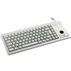 Cherry G84 4400 - Tastatur - PS/2 - 84 Tasten - Trackball - Hellgrau - Deutsch (G84-4400LPBDE)
