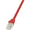 LogiLink CAT 6 Cavo patch U/UTP EconLine rot 10 m