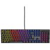 NOVA GAMING Hercule: Tastiera meccanica da gaming RGB - Layout AZERTY, 104 tasti, switch blu, con cavo