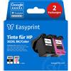 Easyprint NUOVO: Easyprint Cartucce d'inchiostro per HP 302XL, Multipack (BK/C/M/Y), 2 pezzi