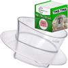 ONIX TECH Tappo per Bimby TM6 TM5 100 ml 98x96x52 mm per Vorwerk Robot da Cucina - Include Panno Microfibra