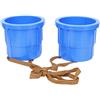 AMONIDA Trampoli di Equilibrio per Bambini | Materiale PVC resistente, giochi per interni ed esterni, due colori disponibili