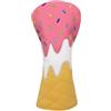KiBcsLic Copri con Design a Gelato Imbottito, Copertura per Driver, Taglia Grande, Design Gelato, Color to 4
