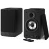 Sharp Altoparlanti Sharp Bookshelf 2 vie Wireless Bluetooth v5.0/Usb/Aux/RCA 60W Nero [CP-SS30BK]