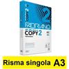 Fabriano Carta A3 Fabriano Copy 2 per fotocopie (80 gr) - 1 risma da 500 fogli