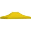 hliofuir Tetto di ricambio per gazebo pieghevole, 4 x 3 m, colore giallo, 270 g/m²