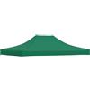 hliofuir Tetto di ricambio per gazebo pieghevole, 4 x 3 m, colore verde, 600D