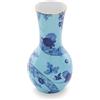 GINORI 1735 VASO TULIPANO, ORIENTE ITALIANO BLU IRIS, FILO ORO