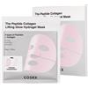 COSRX The Peptide Collagen Lifting Glow Hydrogel Mask Pack maschera vi