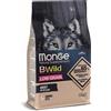 Monge BWild Low Grain All Breeds Adult Oca 2,5 kg Crocchette per Cani Adulti