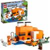 LEGO Minecraft Il Capanno della Volpe Giocattolo da Esposizione con Eroe Mob