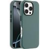 OtterBox Symmetry Cactus Leather MagSafe cover per iPhone 16 Pro, Verde