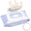 RiToEasysports Scaldasalviette Umidificate Portatile, Contenitore (WHITE) | Materiale ABS, Alimentazione USB 5V, Scalda 4-5 Salviette, Fresche Sotto