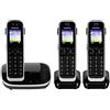Panasonic KX-TGJ323GB Telefono Fisso, Nero