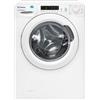 Candy Smart CS 1272DE/1-11, Lavatrice slim a carica frontale, 7 KG, Classe D, 1200 giri, 79 dB, Partenza Ritardata, 16 programmi, Bianco, AxLxP 85x60x45 cm