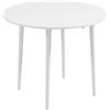 HOMCOM Tavolo Pieghevole Moderno a Ribalta per Cucina e Soggiorno, in Truciolato, Ø89x73.5 cm | Aosom Italy