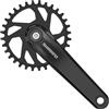 Shimano FC-UT400-1 - Guarnitore, 170 mm, colore: Nero