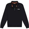 Napapijri Napapijri Small Box Half Zip Felpa Sudaderas Uomo, Nero, L