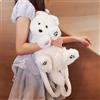 Zaino Westie Peluche da Abbracciare West Highland Terrier di Peluche per Ragazze