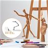 Supporto per action figure per stop motion, base di supporto per esposizione,