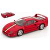 KK SCALE KKDC180696 FERRARI F40 ITALIA DESIGN RED/WHITE/GREEN 1:18 Modellino