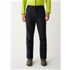 Colmar Pantaloni da Sci in Softshell con Ghetta da Uomo Black