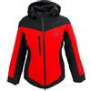 Dubin Giacca da Sci Donna Denali Stretch Nera-Rossa