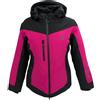 Dubin Giacca da Sci Donna Denali Stretch Nera-Rosa