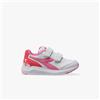 Diadora Falcon Junior V White Rosa da Bambina