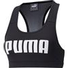 Puma Top Mid Impact 4Keeps Bra Nero Puma White