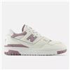 New Balance 550 Sea Salt/Ice Wine/White da Donna