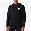 New era Felpa Zip Nba Fade Logo Chicago Bulls Nera
