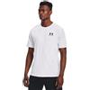 Under Armour T-Shirt Sportstyle Left Chest Logo White/Black da Uomo