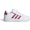 Adidas Grand Court 2.0 El Kids Cloud White/Fuxia
