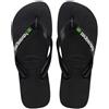 Havaianas Infradito Brasil Logo Black