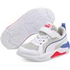 Puma X-Ray Ac Ps White-Gray-Poppy Red