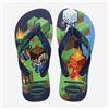 Havaianas Infradito Minecraft Junior Naby/Blue