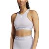 Adidas Reggiseno Sportivo Techfit Medium-Support Bianco da Donna