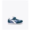 Diadora Simple Run PS Verde Bottiglia/Bianco da Bambino