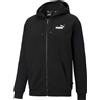 Puma Essential Small Logo Full-Zip Hoodie Nera Uomo