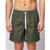 Sundek Costume Elastic Waist Verde Scuro